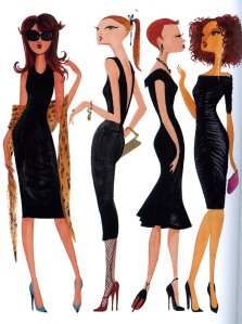 Plain Black Maxi Dress on The Lbd     Little Black Dress         Trendy Curves     By Bella