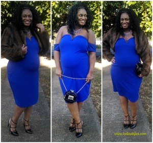 AS Blue Sweetheart Dress Collage